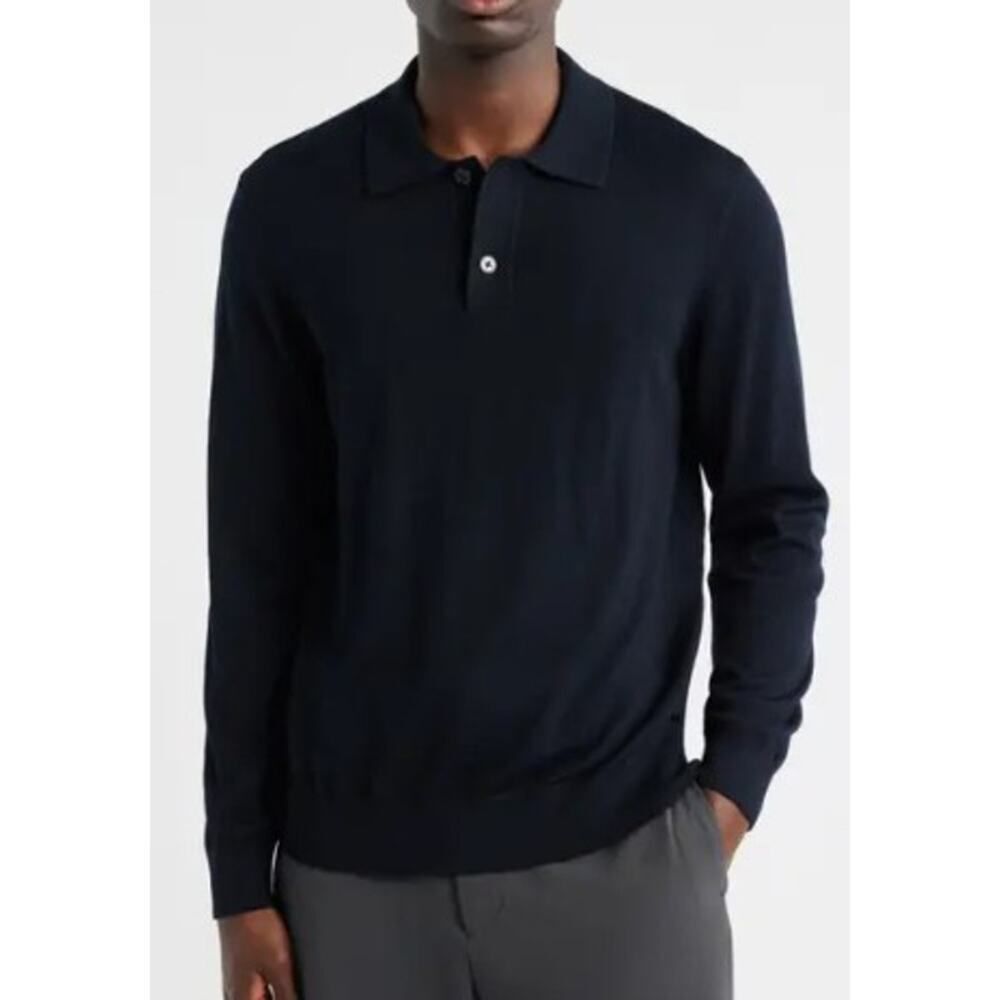 Canali Merino Wool Blend Polo Sweater Men’s Sz. M